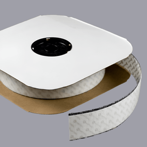 Velcro Brand Polyester Tape Loop #81 Adhesive Backing 2 Inch White 191252/155475 (25 yard roll) - SewKnot