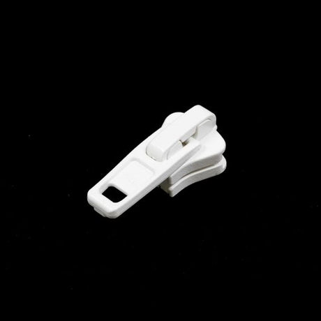 YKK Vislon #10 AutoLok Plastic Slider - Single Pull White - SewKnot